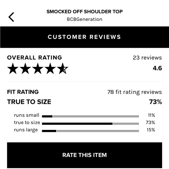 Revolve: BCBGeneration: Smocked Off-Shoulder Top - Picture 5 of 10